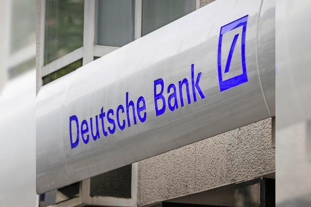 Deutsche Bank auf Rckzug