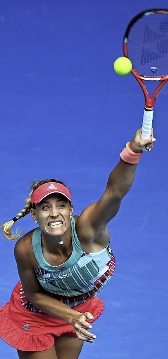 Angelique Kerber bekommt es in der ers...s mit der Britin Laura Robson zu tun.   | Foto: DPA