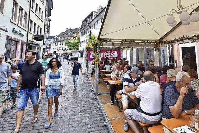 Fotos: Der Oberlindenhock am Schwabentor