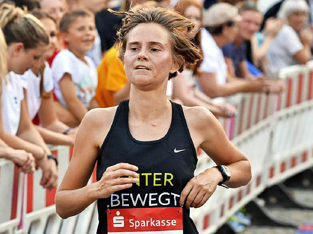 Linda Griesbaum, zweitschnellste Frau ber zehn Kilometer