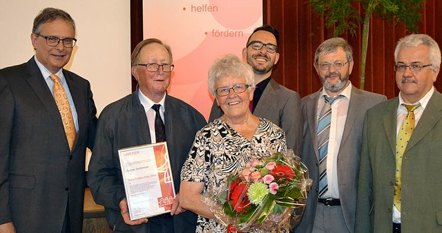 Verleihung des Hans-Frulin-Preises (v...rmeister-Stellvertreter Thomas Kaiser   | Foto: Paul Berger