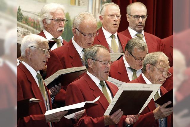 Reichenbacher Mnnerchor feiert den 150. Geburtstag