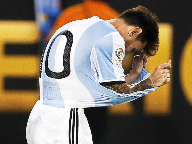 Lionel Messi mag nicht mehr  | Foto: dpa