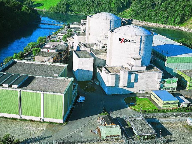 In Beznau steht das dienstlteste Kernkraftwerk der Welt.  | Foto: KKW Beznau/Axpo