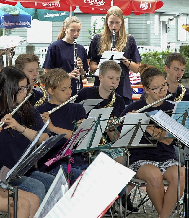 Mit Knnen und viel Begeisterung prse...r alten Schule, was sie gelernt haben.  | Foto: OUNAS