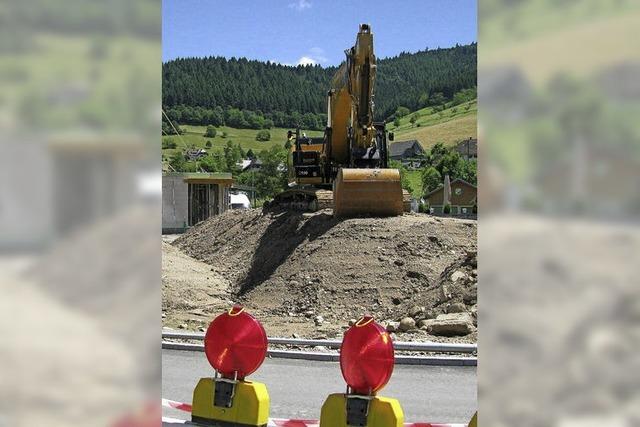 Erschlieung am Brhlweg in Mnstertal fast beendet