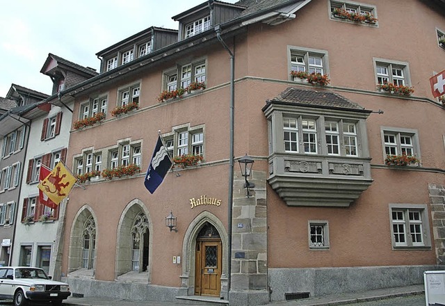 Sanierungsbedrftig: das Rathaus am Laufenplatz   | Foto: Archivfoto: Fred Thelen