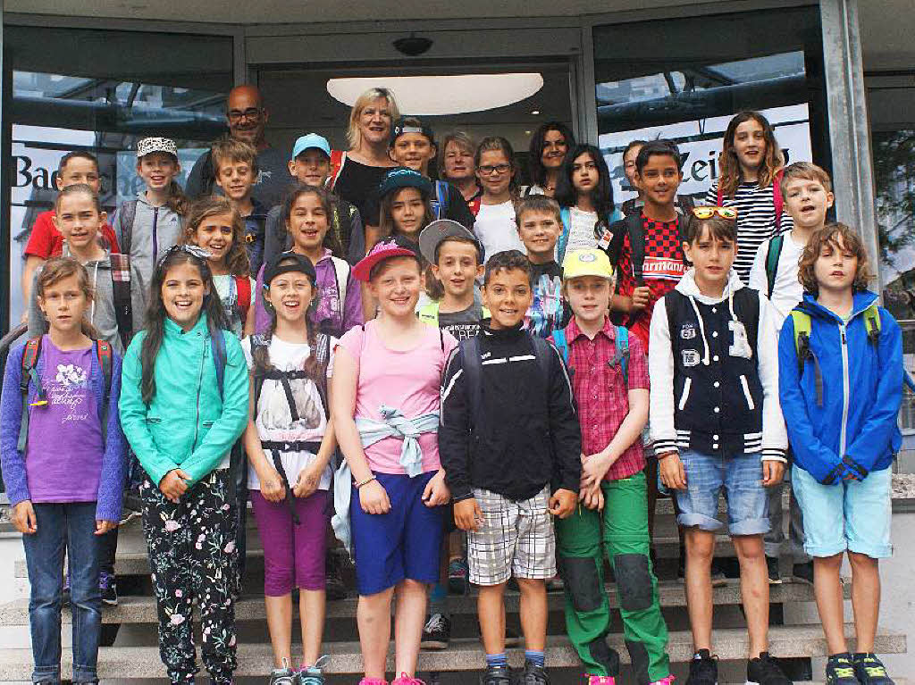 Klasse G4 der Hans-Thoma-Grundschule Laufenburg