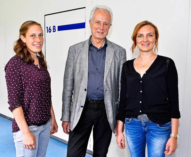 Sibylle Muler, Ekkehard Geiger und Christine Winschuh (von links).  | Foto: Michael Bamberger