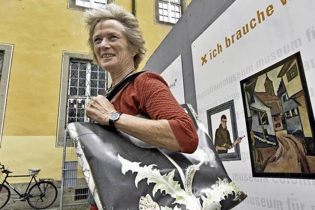 Einzigartige Taschen aus den Werbebannern des Augustinermuseums