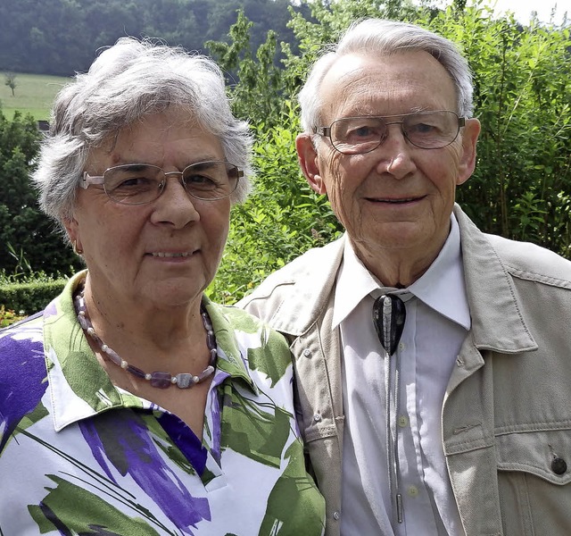Gisela und Dietrich Mertsch   | Foto: Johanna Hgg