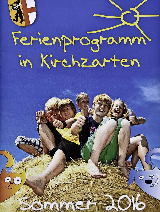 Titelblatt des Programmheftes mit dem Ferienprogramm   | Foto: Repro: M. Donner