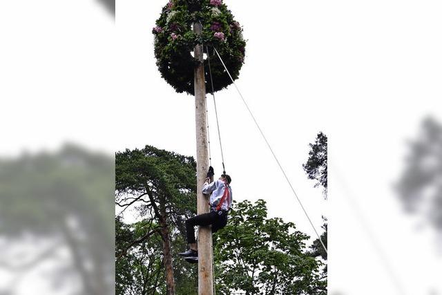 Vor der Ernte wird gefeiert