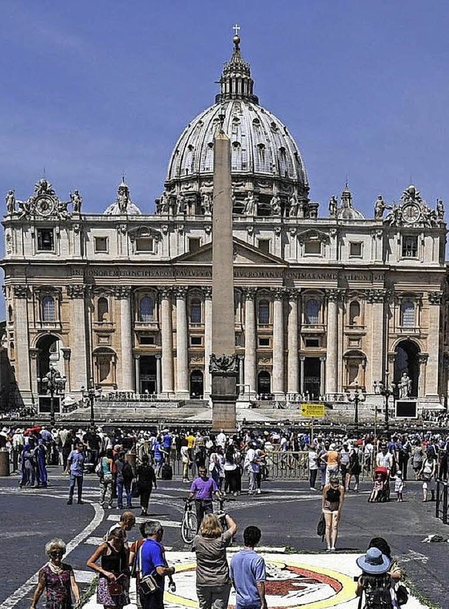 Der Petersdom im Vatikan  | Foto: dpa