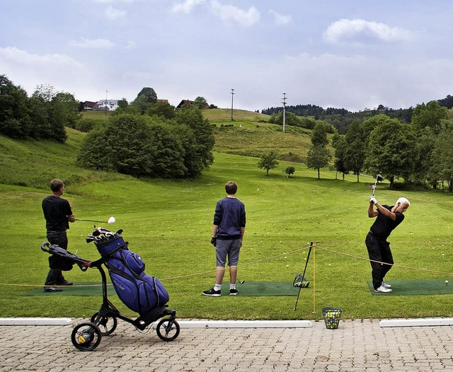 Auf dem Schnauer Golfplatz wird mit G...n die Freude am  Golfspiel gefrdert.   | Foto: zvg