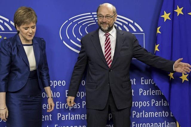 Die Europische Union wahrt nach der Brexit-Abstimmung den Schein der Normalitt