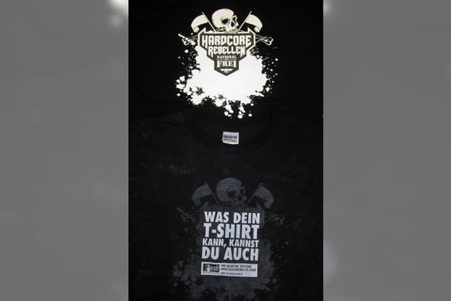 Nazi-T-Shirts mit versteckter Botschaft