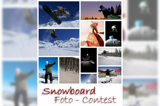 Foto-Wettbewerb: Wer hat das schnste Snowboardbild geknipst?