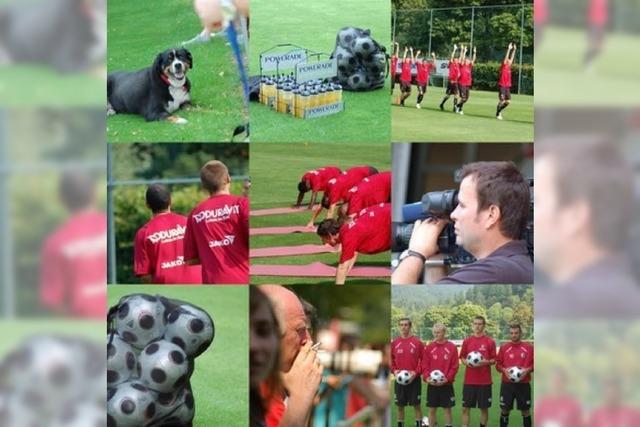 Trainingsauftakt beim SC Freiburg