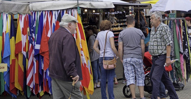 Peter-und-Paul-Markt in Schnenbuchen   | Foto: Verena Wehrle