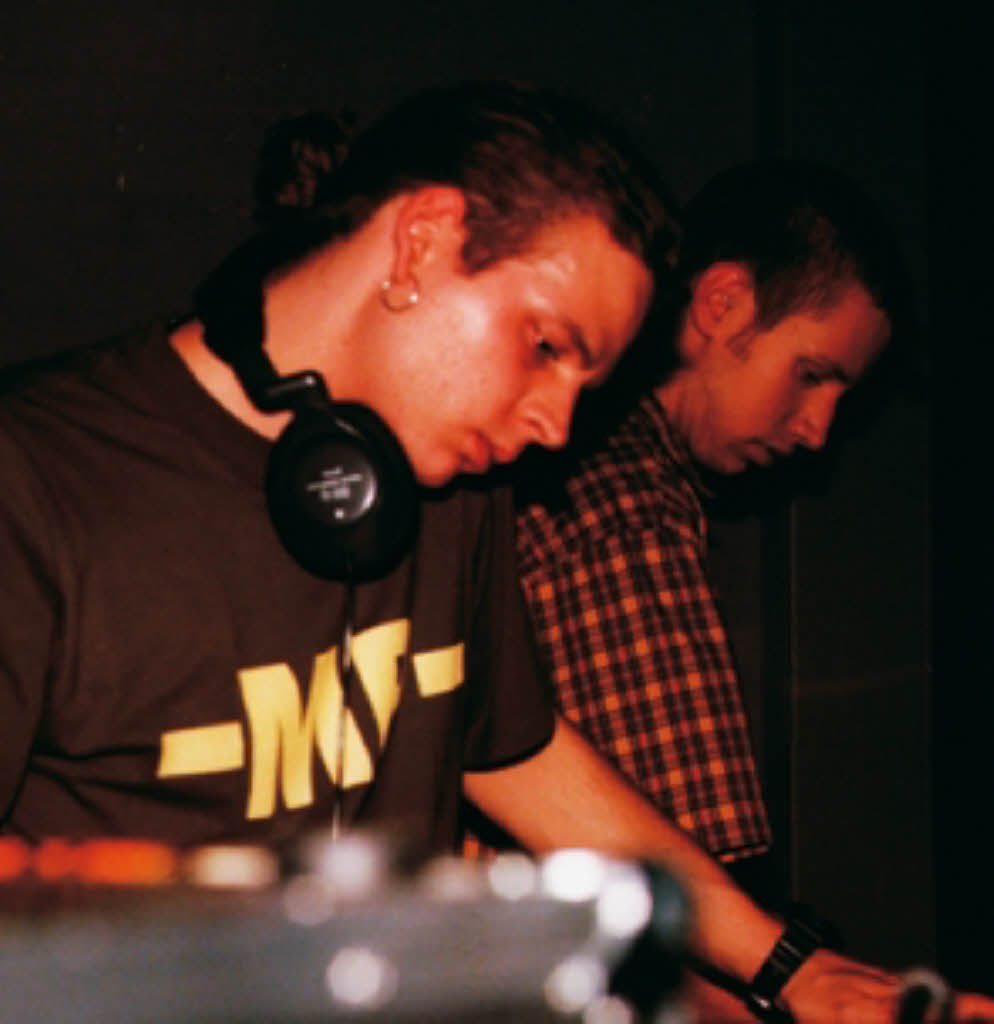 Thorsten Leucht (l.) aka DJ R.T.EL.