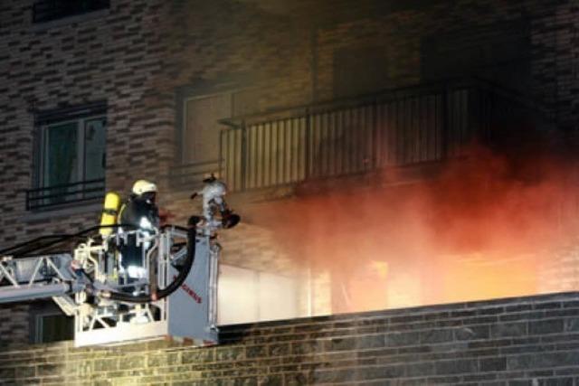 Wohnungsbrand im Rieselfeld: Ermittlungen dauern an