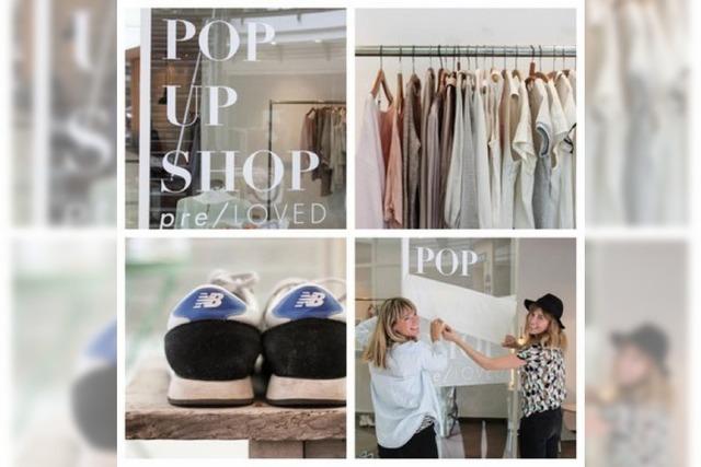 Im Atrium erffnet der Pop-Up-Shop 