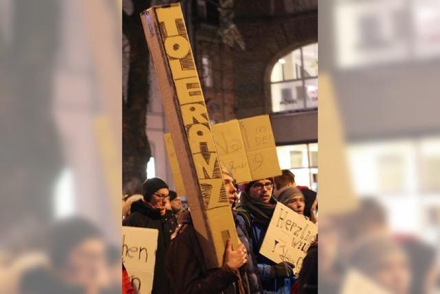 Fotos: Freiburger, so habt ihr gegen Pegida demonstriert