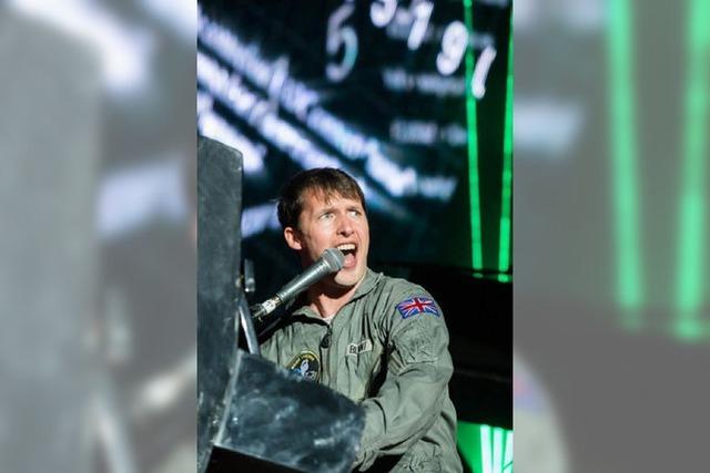 James Blunt auf dem Foire aux Vins: Colmar, wir haben kein Problem!