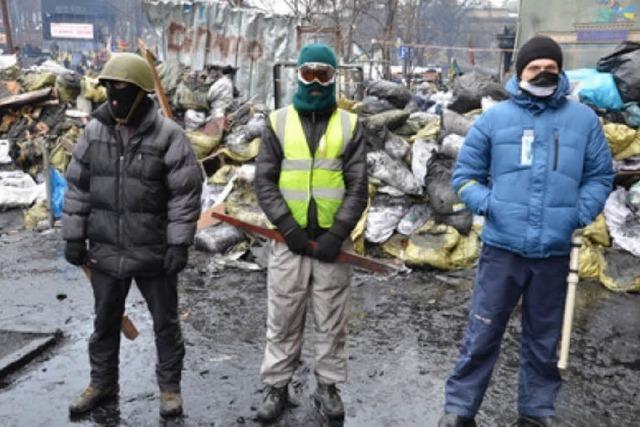 Fnf Tage auf dem Maidan in Kiew: Ein Freiburger berichtet