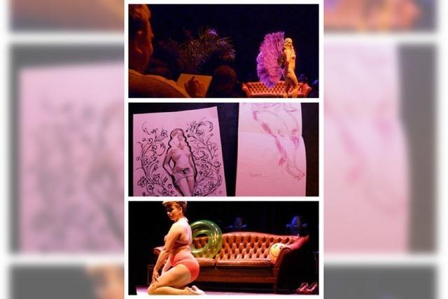 Zeichenstunde mit Burlesque-Tnzerinnen: Dr. Sketchy's Anti-Art School in Basel