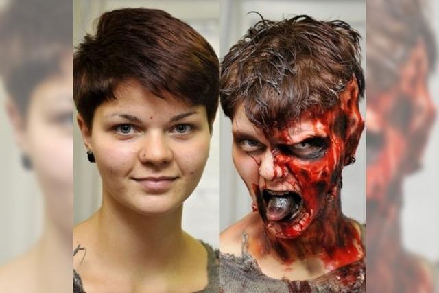 Horror Nights im Europa Park: Sophie Passmanns Selbstversuch mit Zombie-Schminke