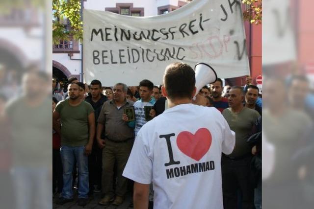 Foto-Galerie: Demonstration in Freiburg gegen das Mohammed-Video