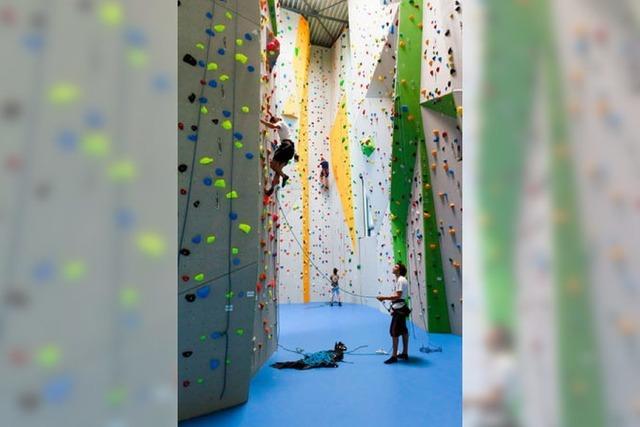 Foto-Galerie: Neue Kletterhalle des Alpenvereins