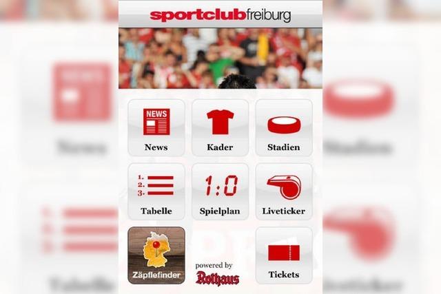 fudders App-Check: SC Freiburg-App