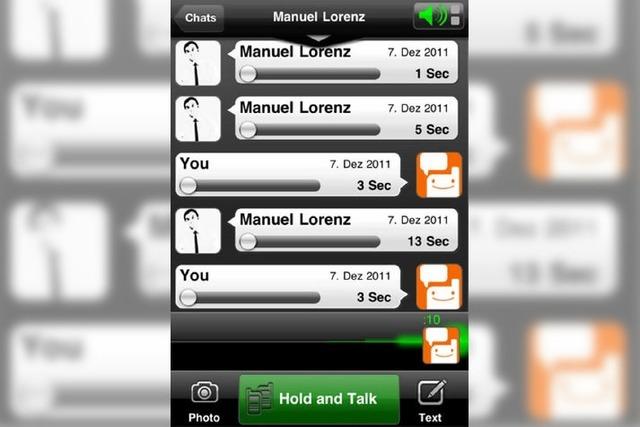 fudders App-Check: Das Smartphone als Walkie-Talkie mit Voxer