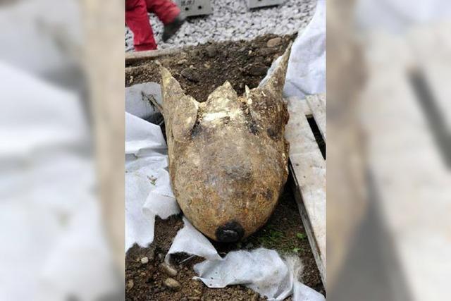 Video und Fotos: Bombe aus dem Zweiten Weltkrieg am Hauptbahnhof gefunden