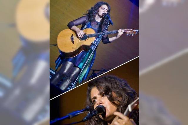 Ohne Ecken und Kanten: Katie Melua in der Rothaus Arena