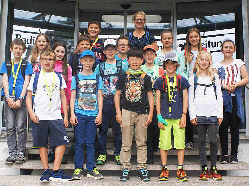 Klasse 4 der Hans-Thoma-Grundschule Bernau