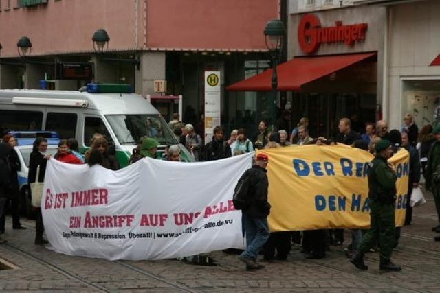 Fotos: Anti-Repressionsdemo in der Innenstadt