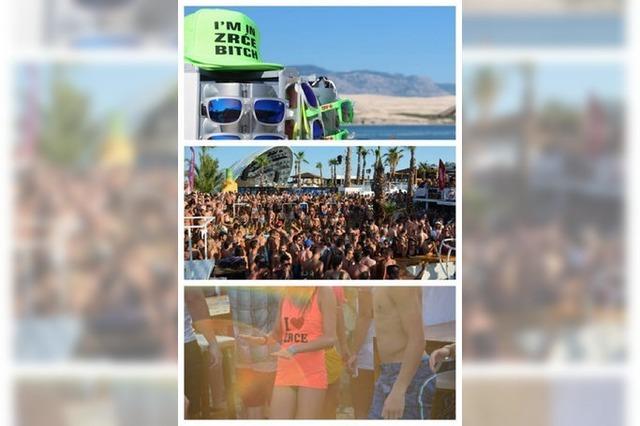 Am kroatischen Zrce Beach - dem neuen Ibiza - feiern, saufen und tanzen tausende Schulabgnger