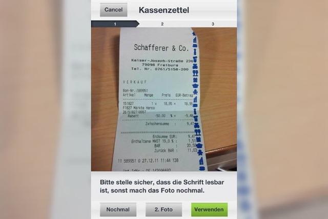 fudders App-Check: Kassenzettel archivieren mit Reposito