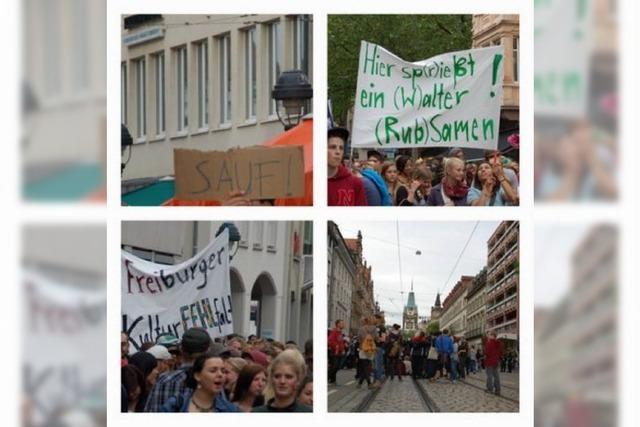 Videos & Fotos: Demo gegen das Ordnungsamt