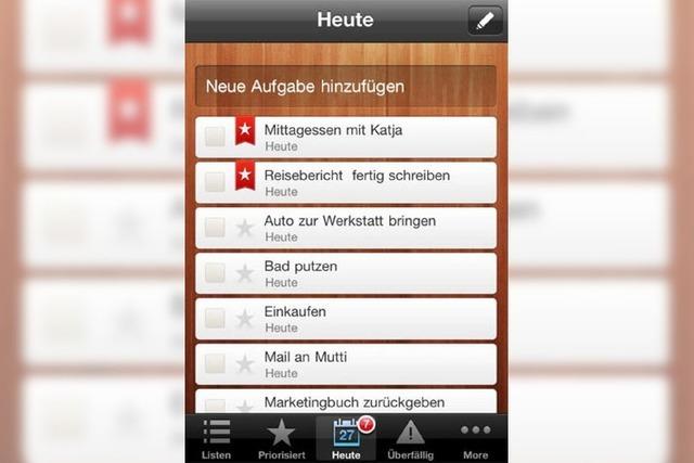 fudders App-Check: Nie mehr Termine vergessen mit Wunderlist