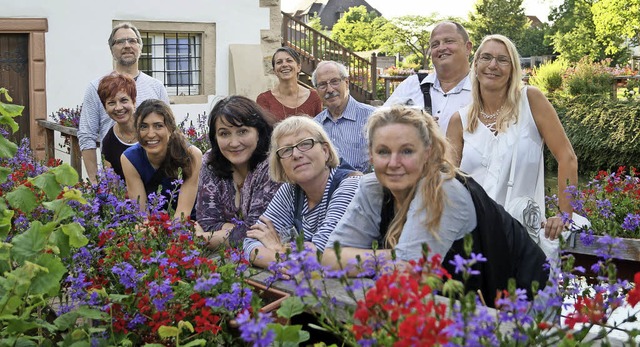 Die &#8222;Sommergste 2016&#8220; auf... Petra Pomp ist nicht auf dem Foto.    | Foto: Silke Hartenstein