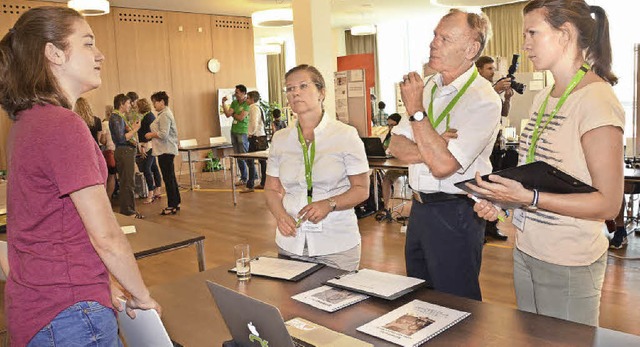 Die Jury musste sich gut in die einzel...mie, Physik und auch Allgemeinwissen.   | Foto: Danielle Hirschberger