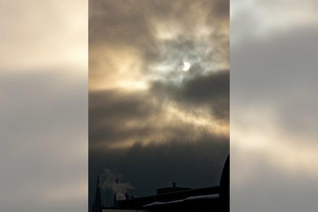 Sonnenfinsternis ber Freiburg