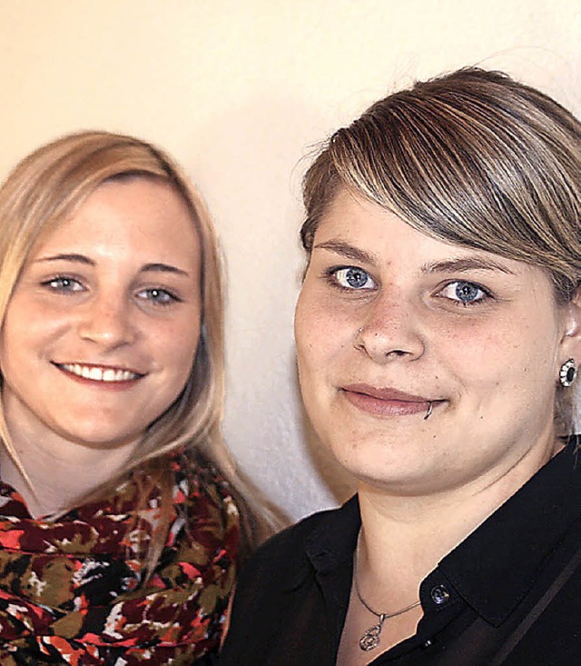 Neu im Vorstand der Khlergeister (v.l...eider und Angela Senn. Foto: Ines Bode  | Foto: Ines Bode