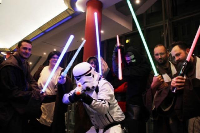 Was ging bei ... der Star Wars-Premiere in Freiburg?