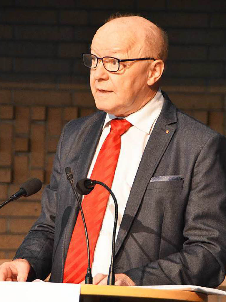 Norbert Dietrich, Leiter der Musikschule Rheinfelden